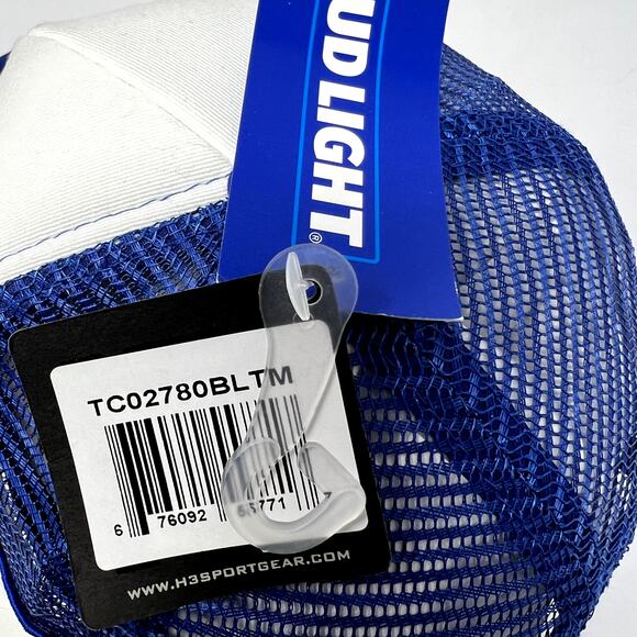 Dilly Dilly Bud Light NEW Snap Back H3 Sportgear Headwear Foam Bill trucker hat - Picture 4 of 14